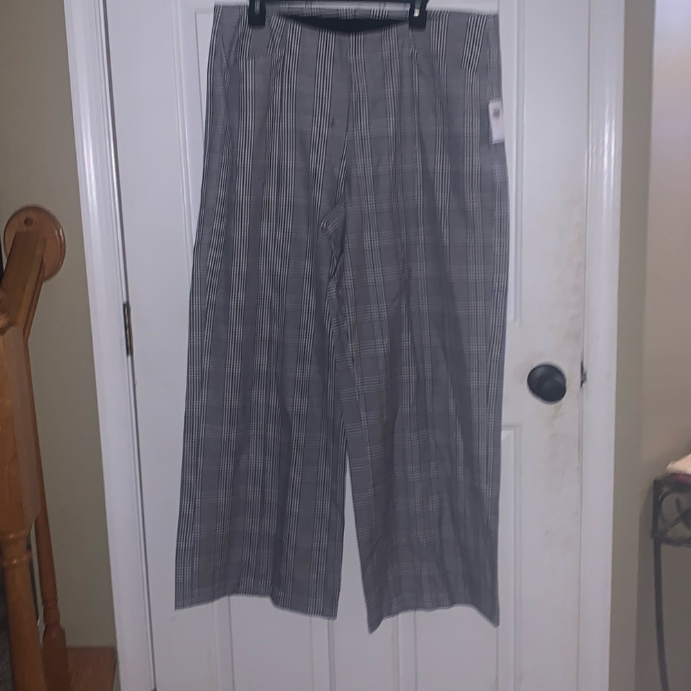 New old navy high rise pixie wide leg comfort waistband